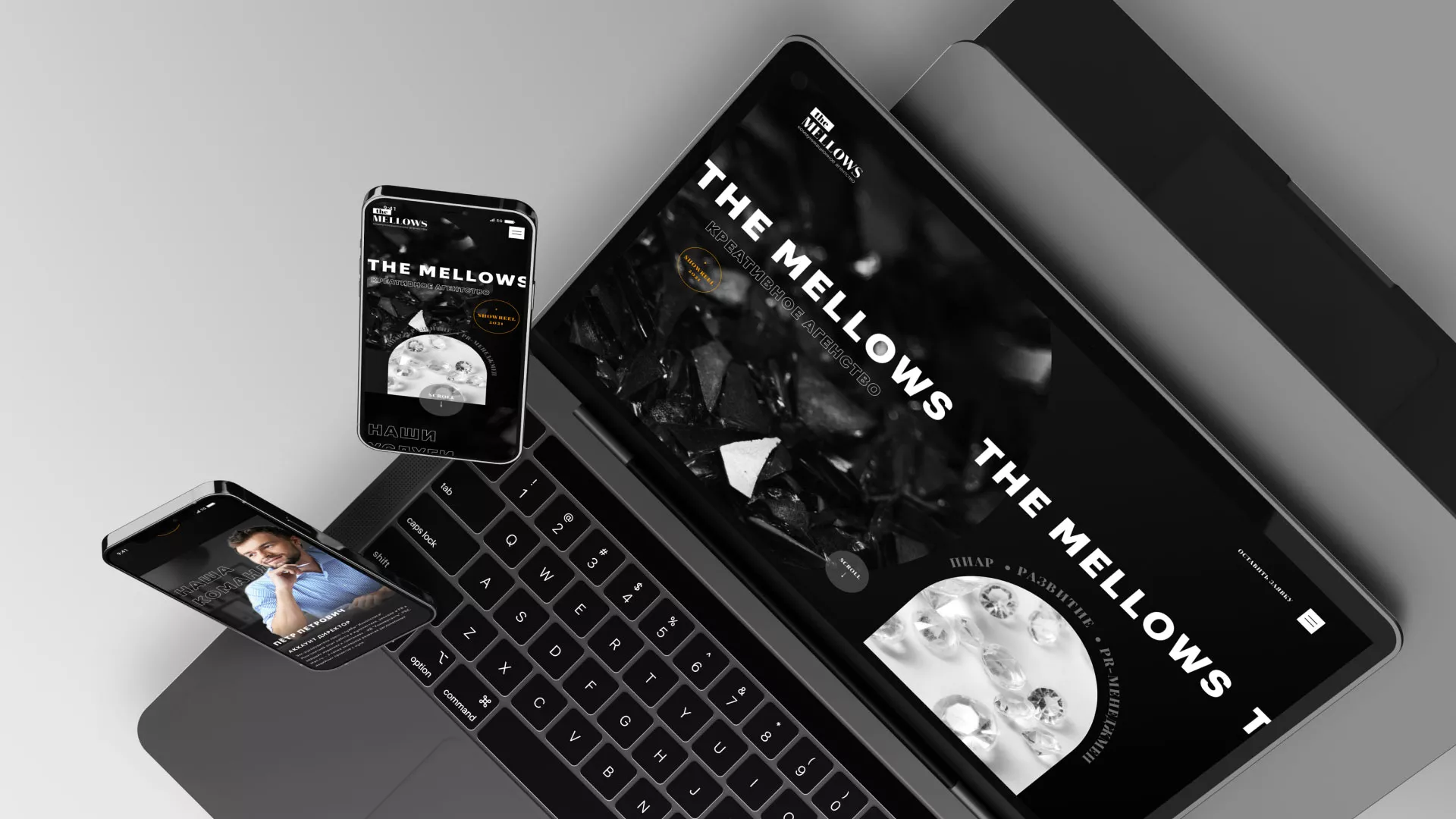 Разработка сайта креативного агентства «The Mellows» в Верхнеуральске