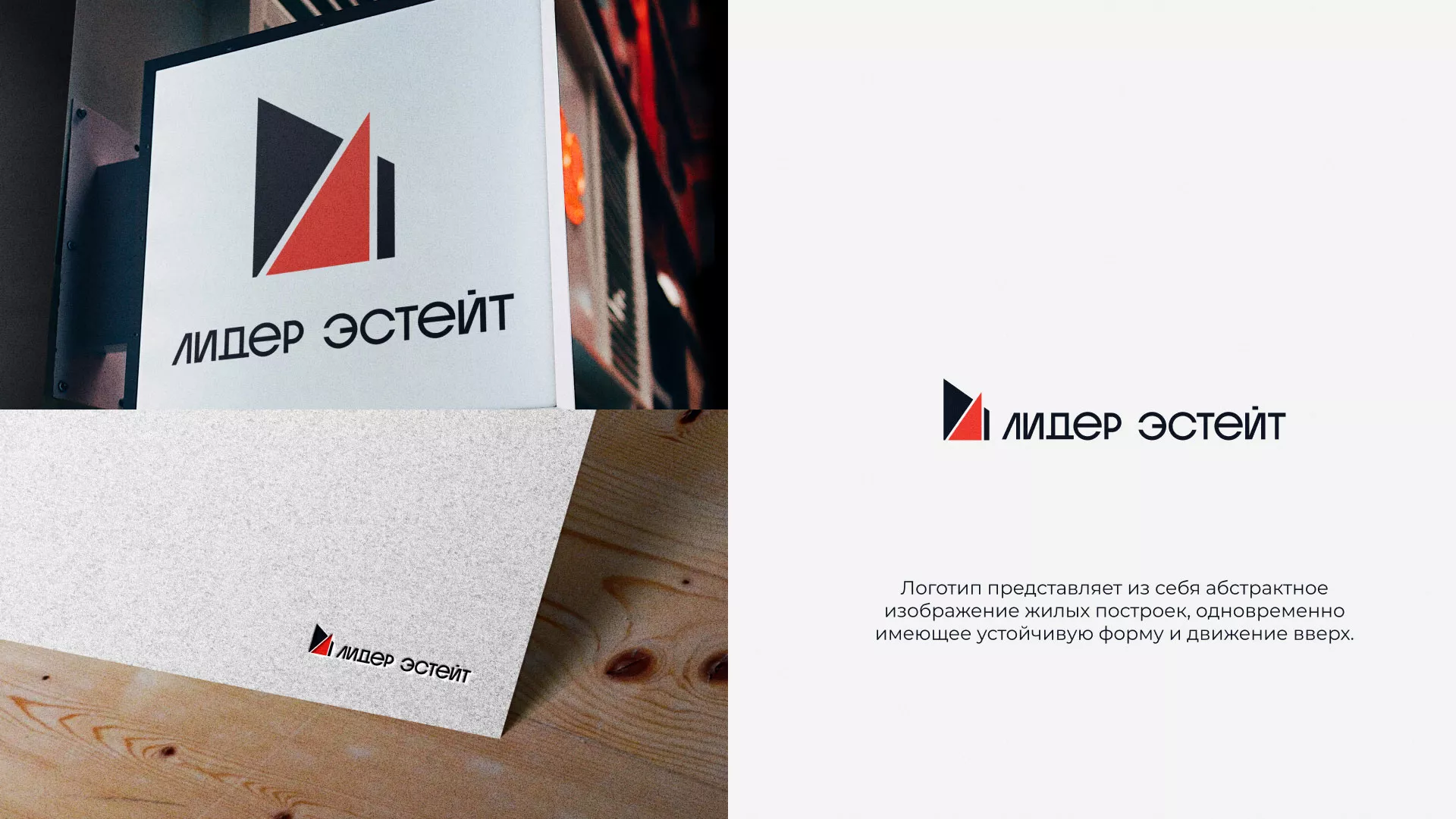 Сделали логотип для агентства недвижимости «Лидер Эстейт» в Верхнеуральске